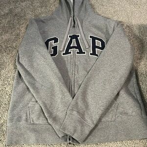 Gap Navy & Grey Zip Up Hoodie